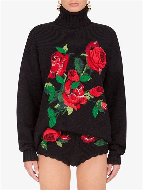 dolce gabbana sweater cheap|farfetch dolce gabbana sweater.